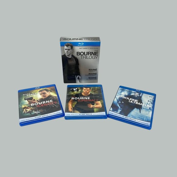 The Bourne Trilogy (Blu-ray Disc, 2010 3-Disc Set) Matt Damon - Picture 2 of 7